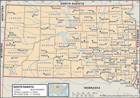 south dakota city list